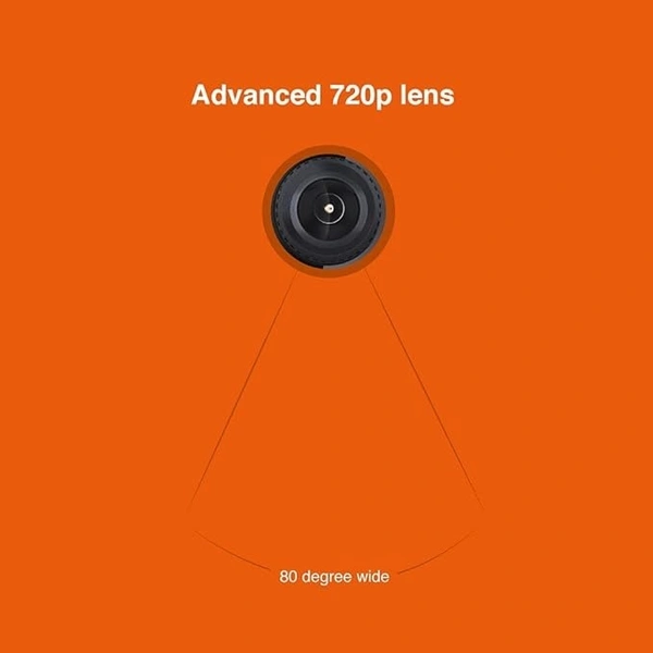 CAMERA- USB- FINGERS 720 Hi-Res Webcam with 720p Wide Angle Lens and Built-in Mic for PC Desktops and Laptops - HD Video Calling & Recording with up to 1280 x 720 Pixels