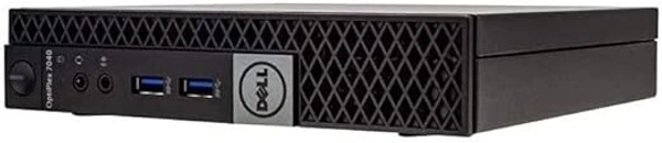 CORE I5- 6TH GEN- (Refurbished) Dell Optiplex 7040 Mini PC (Intel Core i5- 6th gen, 4 GB DDR4 RAM, 500 GB HDD , Windows 10/ 11, WiFi, MS Office|Intel HD Graphics|USB, Ethernet,DP), Black- 1 YEAR WARRENTY