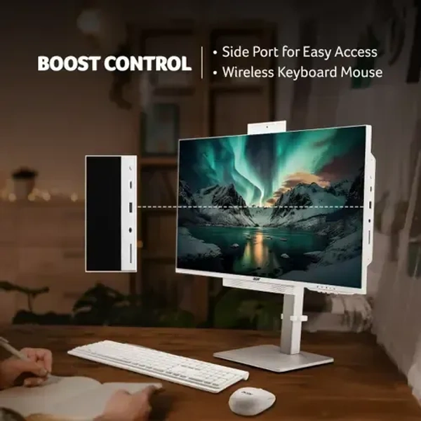 ALL IN ONE - NEW- CORE I5- 12TH GEN-  Intel®️ Core i5 1240H Processor | 16 GB DDR5 RAM | 1 TB SSD | Web Cam | Wi-Fi & BT HDMI Port | 23.8" IPS Full HD Screen | Wired USB Keyboard + Mouse | Integrated Dual Speaker | Windows 11 Home | 3 Yrs Worry Free Warranty