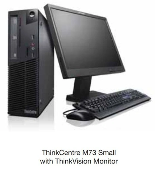 CORE I7- 4TH GEN- Lenovo Thinkcentre M73/ E73- Intel Core i7- 4th Gen/ 4GB RAM/ 500 GB Storage/ DP Port/ VGA Port/ Slim/ USB Port/ Windows 10 Pro Desktop- 1 Year Warrenty