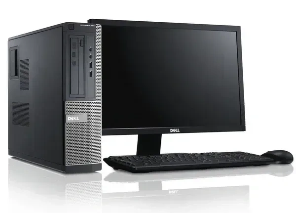 SKU-0433/ CORE I3- BRANDED DELL ( REFURBISHED )  SLIM CPU / USB KB + MOUSE BRANDED/ LED MONITOR 19" WIDE / WIN 7/10+MS OFFICE
