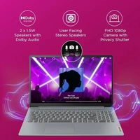 CORE I5- 12TH GEN- Lenovo IdeaPad Slim 3 12th Gen Intel Core i5-12450H 15.6" (39.6cm) FHD IPS Thin & Light Laptop (16GB/512GB SSD/Win 11/Office 21/Backlit KB/Alexa Built-in/3 Mon Game Pass/Arctic Grey/1.6Kg), 83ER008GIN