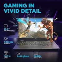 CORE I7- 13TH GEN- i7-13650HX/24GB(2x 12GB/512GB/RTX™ 4050 6GB GDDR6/15.6" FHD  IPS 300nits AG  IPS 300nits/4-Zone RGB Backlit/Luna Grey/Win 11,Office H&S 2021/1Y+ADP