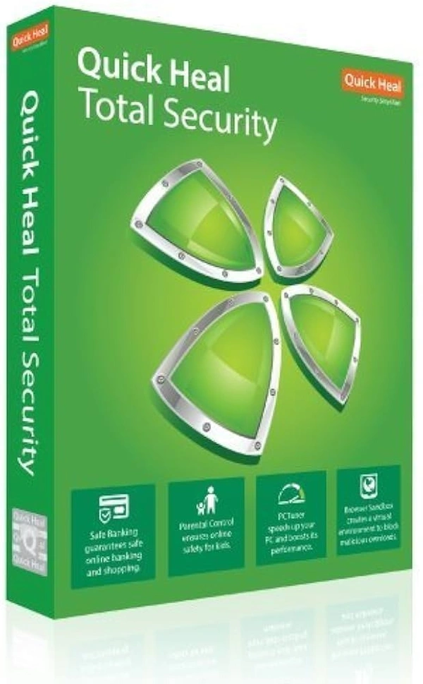 ANTIVIRUS- 1YEAR- 5PC- Quick Heal | Total Security Latest Version | 5 Users | 1 Year 