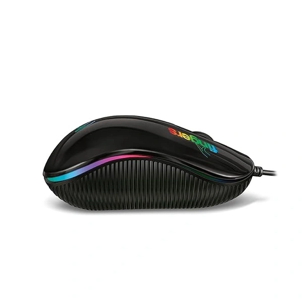 MOUSE- WIRED- FINGERS RGB-Breathe Wired Mouse with Advance Optical Technology and Breathing RGB LED Lights (Lightweight and Comfortable | Compatible with Windows®, Mac, Linux