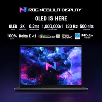 RYZEN- GAMING- ASUS ROG Zephyrus G14 (2024), AMD Ryzen 9 8945HS, 14.0-inch 3K OLED 120Hz, Gaming Laptop (16GB/1TB SSD/NVIDIA GeForce RTX 4060 /Windows 11/Eclipse Gray/1.50 Kg), GA403UV-QS085WS