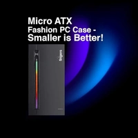 CABINET- RGB- Fingers RGB-Flow India's First Micro ATX PC C2 Fashion Computer Case Cabinet with ARGB LEDs