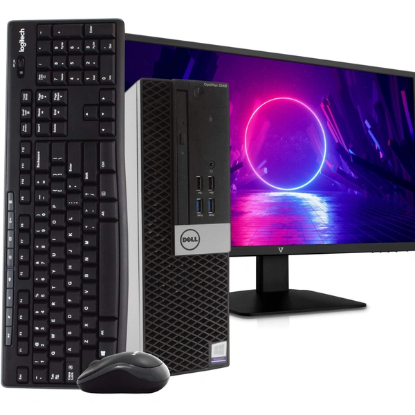 CORE I5- 6TH GEN- (Refurbished) Dell Windows .Optiplex 3040 Tiny Desktop - Core I5 6Th Gen, 8 GB RAM, 500 GB HDD, - Win 10/ 11 , Ms Office/ Intel HD Graphics/, Usb 3.0, Ethernet, Vga, Black- 1 Year Hardware Warrenty