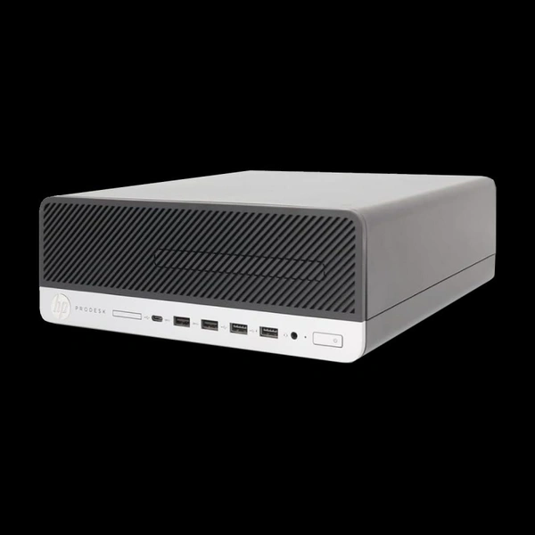 CORE I5- 8TH GEN- HP ProDesk 600 G4 SFF Home and Business Desktop Black (Intel i5-8500 6-Core, 4 GB RAM, 500 GB HDD , Intel UHD 630, 2xUSB 3.1, 2 Display Port (DP), Optical Drive, Win 10 Pro) (Renewed)- 1 Year Warrnety