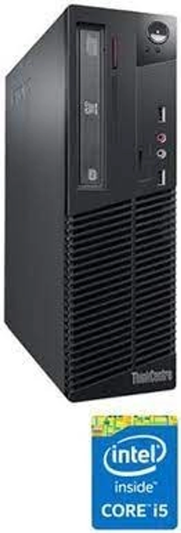 CORE I5- 4TH GEN-  Lenovo Thinkcentre M73/ E73- Intel Core i5- 4th Gen/ 4GB RAM/ 500 GB Storage/ DP Port/ VGA Port/ Slim/USB 3.0 /  USB Port/ Windows 10 Pro Desktop- 1 Year Warrenty