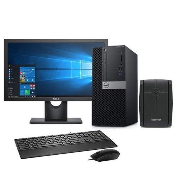 Core i3/ 8th Gen/  Dell Vostro 3470 SFF Desktop/ Home and Business Black (Intel i3-8500 6-Core / Intel UHD 630, 2xUSB 3.1/ 2 Display Port (DP)/ Optical Drive/ Win 10 Pro+MS- Office (Import Material)- 1 Year Warrnety