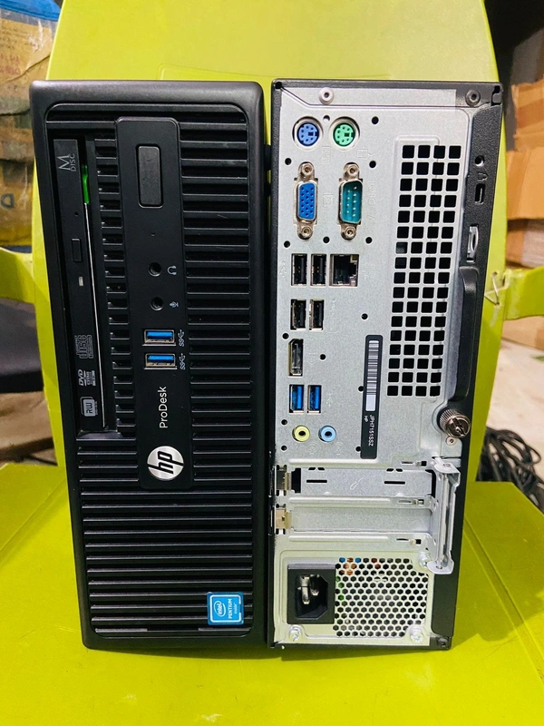 CORE I5- 4TH GEN- HP EliteDesk 600 G1/ 800 G1 Intel Core i5- 4th Gen/ 4GB RAM/ 500 GB Storage/ DP Port/ VGA Port/ Slim/USB 3.0 / 10 USB Port/ Windows 10 Pro Desktop- 1 Year Warrenty