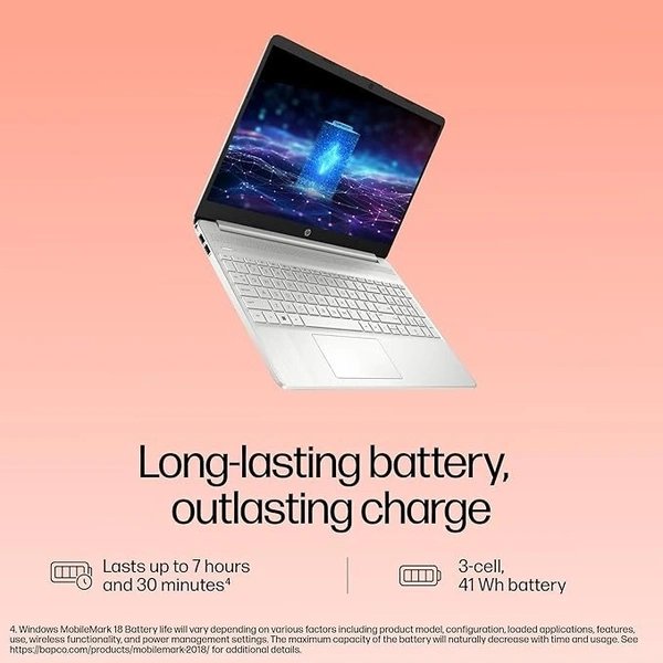 CORE I5- 12TH GEN- HP Laptop 15s, 12th Gen Intel Core i5-1235U, 15.6-inch (39.6 cm), FHD, 16GB DDR4, 512GB SSD, Intel Iris Xe Graphics, Backlit KB,MSO,Thin & Light, Dual Speakers (Win 11, Silver, 1.69 kg), fq5330TU