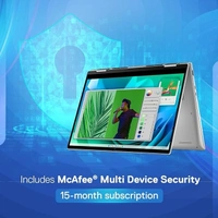 CORE I3- 13TH GEN- Dell Inspiron 7430 2in1 Laptop, Intel Core i3-1315U Proc, 8GB, 512GB SSD, 14.0" (35.56cm) FHD+ Touch, Active Pen, Win 11 + MSO'21, 15 Months McAfee, Backlit KB + FPR, Silver, 1.58kg - 