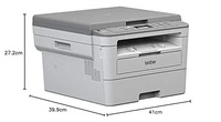 LASERJET-Brother DCP-B7500D Automatic Duplex Laser Printer with 34 Pages Per Minute Print Speed, Multifunction (Print Scan Copy), LCD Display, 128 MB Memory, Large 250 Sheet Paper Tray, USB Connectivity Visit the Brother Store