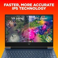 RYZEN- GAMING- HP Victus Gaming Laptop,Windows 11 Home,AMD Ryzen 5 5600H,4Gb RTX 3050 Gpu,15.6-Inch (39.6 Cm),Fhd,IPS,144Hz,16Gb Ddr4,512Gb Ssd,Backlit Kb,B&O,9Ms Response Time,Dual Speakers (Blue,2.37 Kg),Fb0106Ax