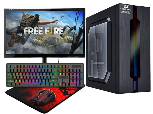 NEW PC SET OFFER-6 - INTEL CORE I5- PC SET With 22" LED HD Monitor +  16 GB Ram + 512 GB SSD + GAMING CABINET WITH RGB LED +RGB Gaming Multimedia USB Keyboard & Mouse@ 24999 Only ( Limited