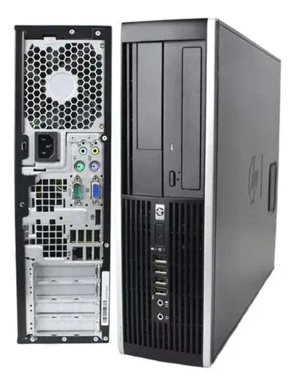 CORE I5- 2ND GEN- BRANDED SET- (Renewed) HP Elite 8200 Desktop( Core i5/4 GB/500GB/Windows 10 Home) with 17-inch monitor (43.18 cm) , Black