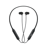 NECKBAND- FINGERS FC-Buddy Bluetooth Wireless in Ear Neckband Earphones with Built-in Mic (Slate Grey)