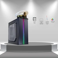 CABINET- RGB- FINGERS RGB-Admiral Polycarbonate Computer Case - Black