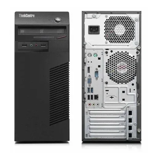 CORE I5- 4TH GEN-  Lenovo Thinkcentre M73/ E73- Intel Core i5- 4th Gen/ 4GB RAM/ 500 GB Storage/ DP Port/ VGA Port/ Slim/USB 3.0 /  USB Port/ Windows 10 Pro Desktop- 1 Year Warrenty