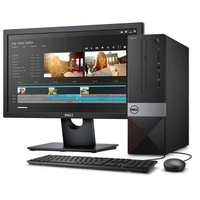 Core i3/ 8th Gen/  Dell Vostro 3470 SFF Desktop/ Home and Business Black (Intel i3-8500 6-Core / Intel UHD 630, 2xUSB 3.1/ 2 Display Port (DP)/ Optical Drive/ Win 10 Pro+MS- Office (Import Material)- 1 Year Warrnety