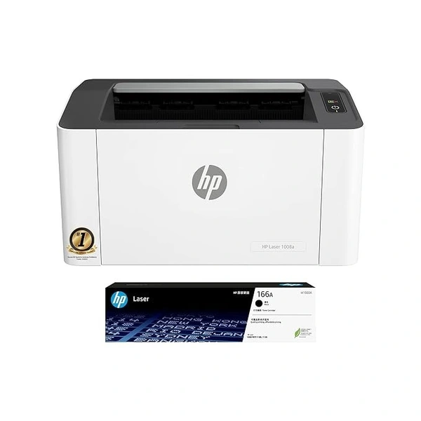 SKU-0498/ HP Laser 1008a Printer, Single Function, Print, Hi-Speed USB 2.0, Up to 21 ppm, 150-sheet Input Tray, 100-sheet Output Tray, 10,000-page Duty Cycle, 1-Year Warranty, Black and White, 714Z8A