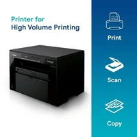 SKU-0088/ LASERJET- Canon MF3010 Digital Multifunction Laser Printer, Black, Standard
