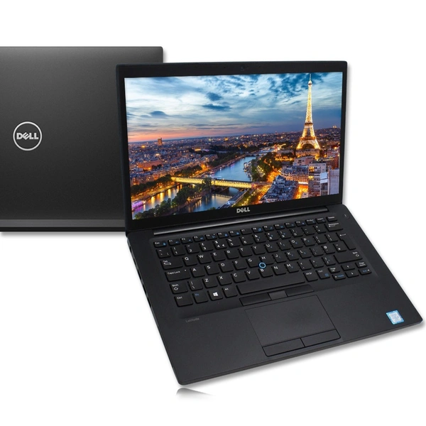 CORE I7- 6TH GEN- (Refurbished) Dell Latitude E7470/ E7480 Intel Core i7 6th Gen 14 inches Laptop /8 GB RAM/256 GB SSD/Windows 10/ Adapter