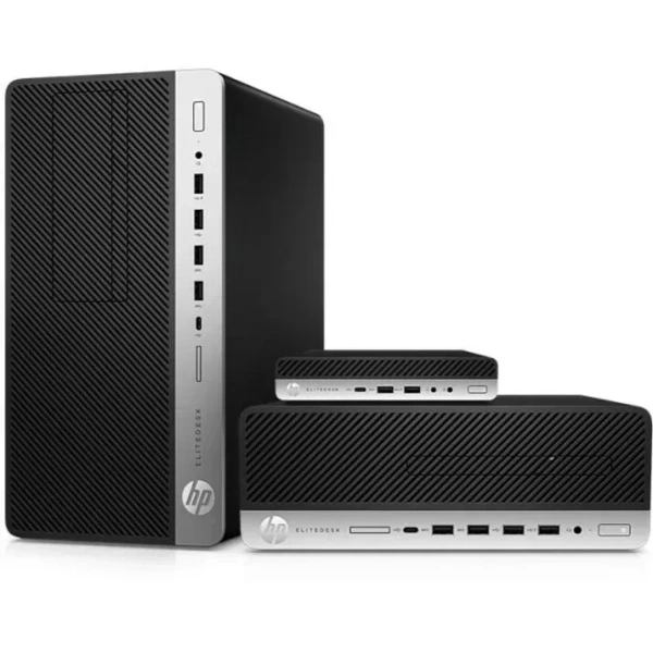 AMD/RYZEN- HP 705 G4 ELITEDESK SFF PC AMD A10-9700 PC/ 8GB Ram/ 256 GB SSD Storage/ High Performance/ Dp Port/ VGA Port/ Win 10 Pro