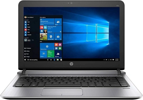 CORE I5- 6TH GEN- (Refurbished) HP ProBook 430 G3 Intel Core i5 6th Gen 13.3 inches Business Laptop (8GB RAM/256GB SSD/Windows 10 Pro/MS Office/HD Display/Integrated Graphics, 1.5Kg)