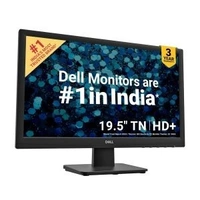 SIZE- 20" - Dell-D2020H 20" (49.53 cm) HD+ Monitor, TN Panel, Contrast Ratio 600:1/600:1(Dynamic)16.7 Million Colours,Colour Gamut 72% NTSC(CIE 1931), 3-Year Warranty, HDMI & VGA, Tilt Adjustment