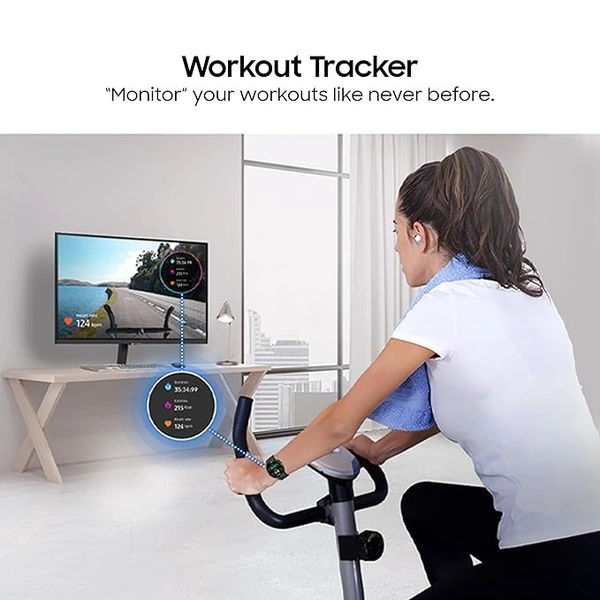 SKU-0557/ SIZE- 27" -Samsung 27" (68.6cm) M5 Smart Monitor with Smart TV Experience|FHD 1920 x 1080|Bezeless|OTT Apps|IoT Hub|Office 365|Workout Tracker|Speakers|Remote|Wi-Fi|Bluetooth|LS27DM500EWXXL|Black