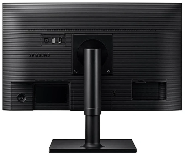 SKU-0552/ SIZE- 24"- Samsung 24-Inch(60cm) FHD, IPS Panel, Connectivity with 2X HDMI, 1.4 Ports, Dp, 2X USB Hub 2.0, Height Adjustable Stand, Vesa Compatibility, Eye Care, Eco-Saving (LF24T450FQWXXL, Black)