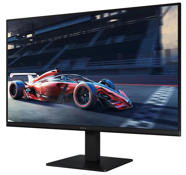 SKU-0553/ SIZE- 24"- Samsung 24" (60.5 cm) S3 Flat Monitor|Super Slim Borderless Design|IPS Panel|FHD 1920 x 1080|100 Hz|5 ms|Ports-HDMI,VGA|Game Mode|Eye Saver Mode||Wall Mountable|LS24D304GAWXXL|Black