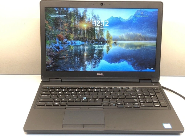 CORE I5- 7TH GEN- ( Refurbished ) DELL LATITUDE E5580/ E5590- Core I5/ 8GB Ram/ 256 GB SSD Starage/ Wifi/ Webcam/ Win 10 Pro / Adapter