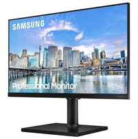 SKU-0552/ SIZE- 24"- Samsung 24-Inch(60cm) FHD, IPS Panel, Connectivity with 2X HDMI, 1.4 Ports, Dp, 2X USB Hub 2.0, Height Adjustable Stand, Vesa Compatibility, Eye Care, Eco-Saving (LF24T450FQWXXL, Black)