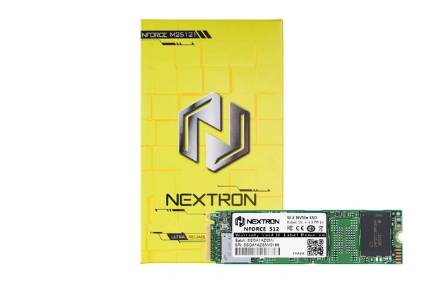 SSD- M.2 NVME- 512 GB- Nextron M25121 512GB Internal SSD for Laptop, Desktop | 5 Years Warranty | SSD NVMe M.2