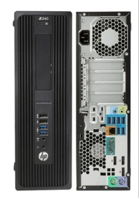 SKU-0537/ HP Z240 PCs Desktop (6th Gen Core i5- 8 GB / 256 GB SSD  / Windows MS Office Intel HD Graphics), Black.