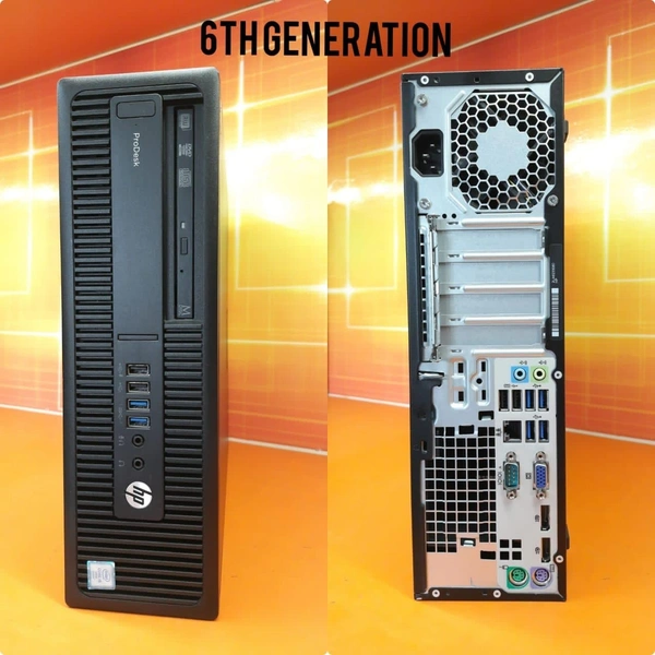 Core I5/ 6th Gen/ HP Business Desktop ProDesk 600 G2/ 800 G2 Desktop Computer - Intel Core i5 (6th Gen) i5-6500 3.20 GHz/  DDR4 SDRAM/ USB 3.0/ Slim/ Business Series CPU.