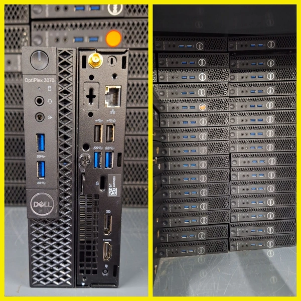 CORE I5- 6TH GEN- (Refurbished) Dell Windows .Optiplex 3040 Tiny Desktop - Core I5 6Th Gen, 8 GB RAM, 500 GB HDD, - Win 10/ 11 , Ms Office/ Intel HD Graphics/, Usb 3.0, Ethernet, Vga, Black- 1 Year Hardware Warrenty