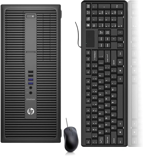 SKU-0435/ CORE I5- BRANDED HP ( REFURBISHED ) HP BRANDED BUSINESS SERIES CPU/ BRANDED USB KEYBOARD+MOUSE/ LED BRANDED 19" WIDE/ WIN 10 OS+MS OFFICE( 1 YEAR WARRENTY )