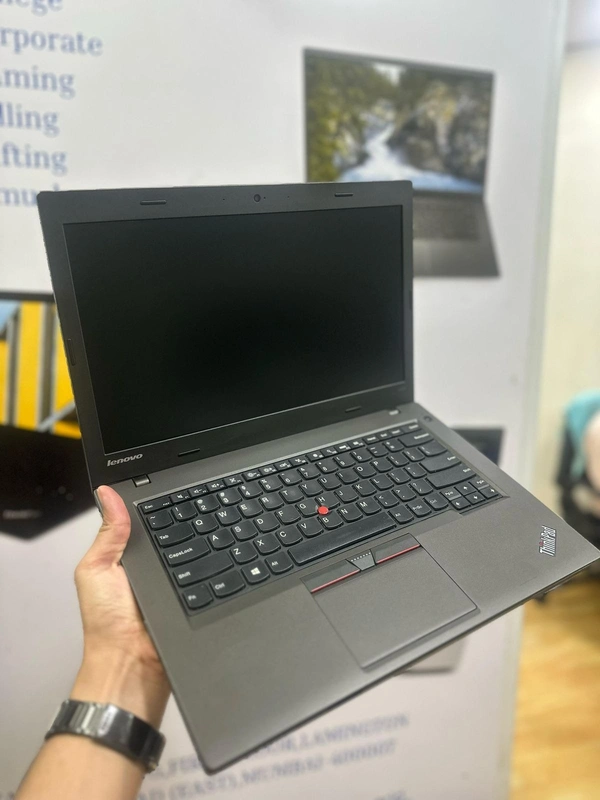 SKU-0248/ CORE I5- (Refurbished) LENOVO THINKPAD T450/  Business Series Laptop/ (CORE I5/ 8GB/ 256GB SSD/ Webcam/14'' HD LED / Win 10/11 Pro Installed + MS Office/ Adapter
