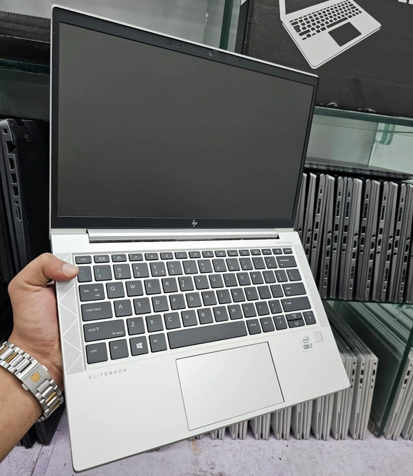 SKU-0479/ HP ELITE-BOOK 830 G6 / Business Series Laptop/ (CORE I7 Processor /8th Gen/ 8 GB Ram/ 256 GB SSD/ HD Webcam/14.1'' FHD LED / Win 10/11 Pro Installed + MS Office/ Adapter/ (Refurbished)
