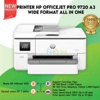 OFFICEJET- HP OfficeJet Pro 9720 Wide Format All-in-One Printer