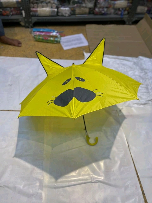 Baby Cat Umbrella  - Yellow