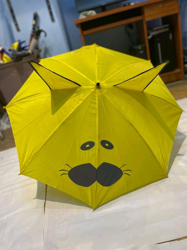 Baby Cat Umbrella  - Yellow