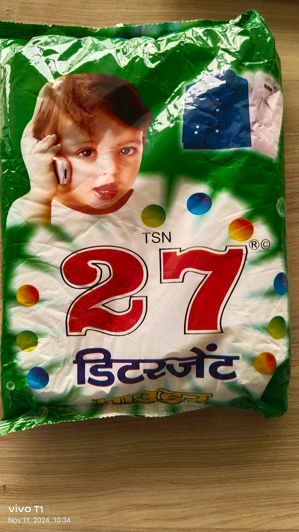 27 Detergent 2.5kg Pack X 10 Piece Bag