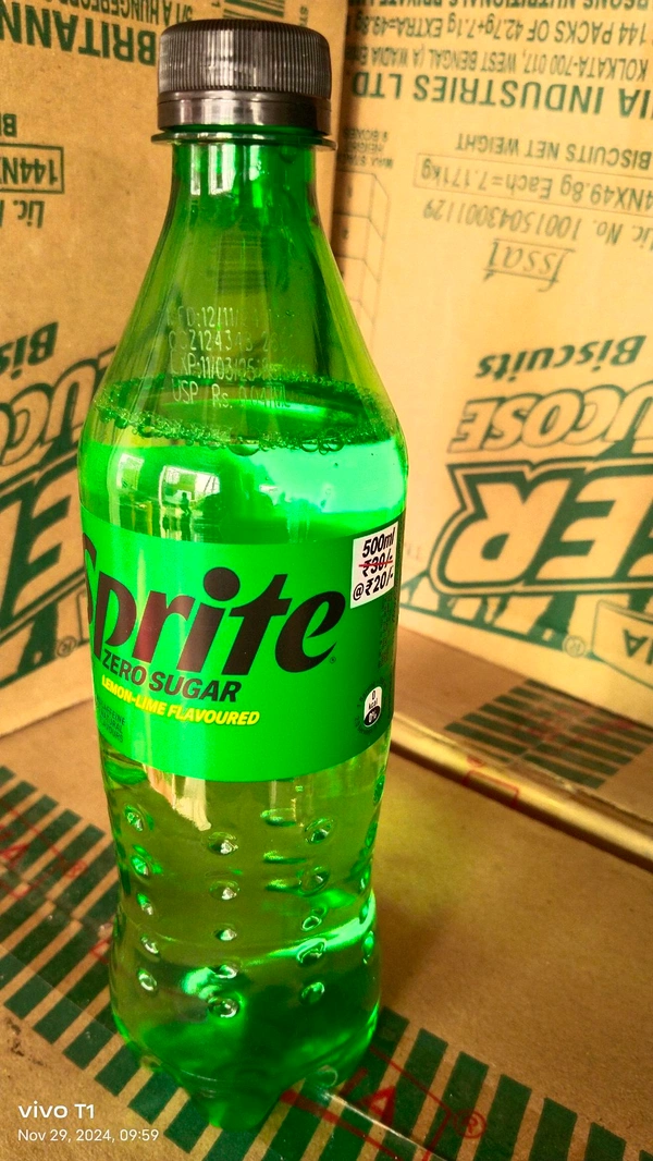 Sprite 500ml X 30bottle Mrp 20/-