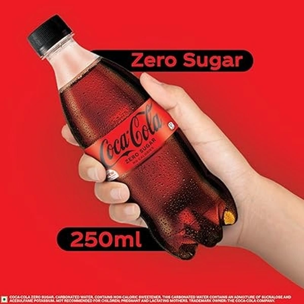 Coca Cola Zero Sugar Mrp 10/- (250ml Pet)